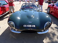 Jaguar XKSS verte (de 1956-57) (prise a Amberieux, France, 2016) (1)